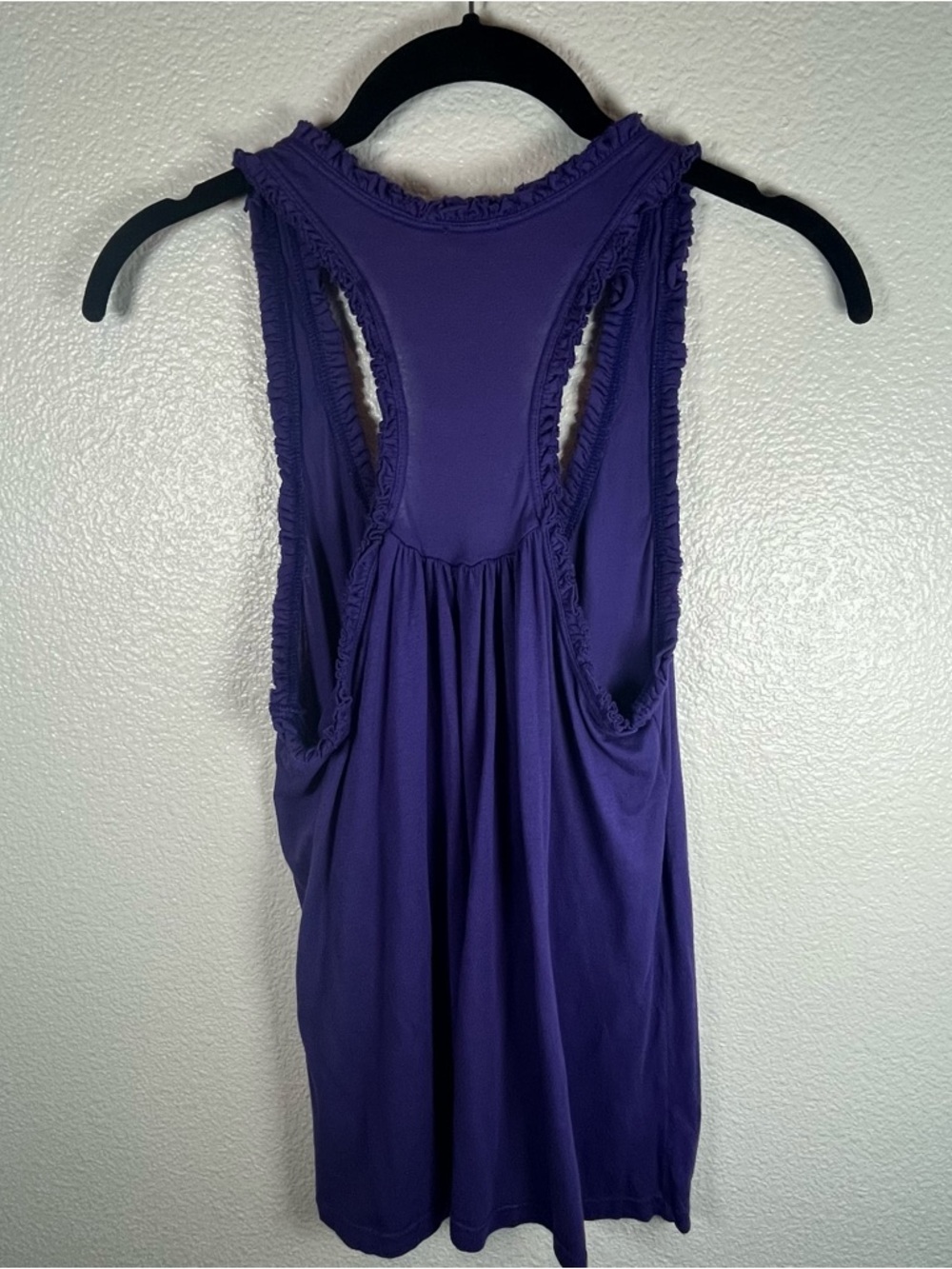 Set of 2 Splendid Scoop Neck Tank Tops in White and Purple Women’s Large - Picture 12 of 16